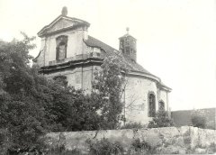 historické foto kostela