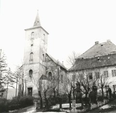 historické foto kostela