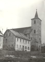 historické foto kostela
