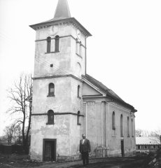 historické foto kostela