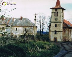 historické foto kostela