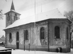historické foto kostela