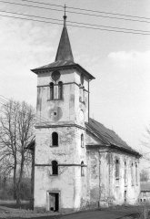 historické foto kostela