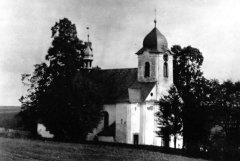 historické foto kostela