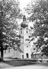 historické foto kostela