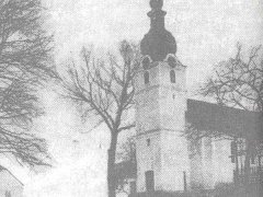 historické foto kostela