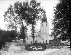 historické foto kostela