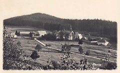historické foto obou kostelů