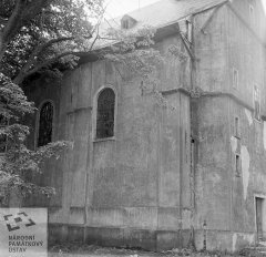 historické foto kostela