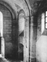 historické foto interiéru kostela