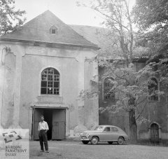 historické foto kostela