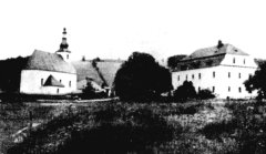 historické foto kostela