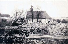 historické foto kostela