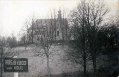 historické foto kostela