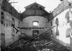 historické foto interiéru kostela
