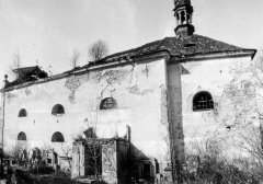 historické foto kostela