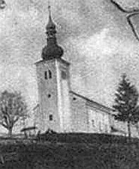 historické foto kostela