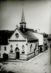 historické foto kostela