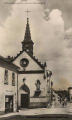 historické foto kostela