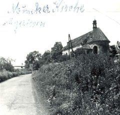 historické foto kostela
