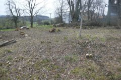 místo zbořeného kostela