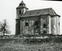 historické foto kostela