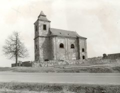 historické foto kostela