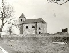historické foto kostela