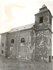historické foto kostela
