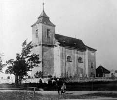 historické foto kostela