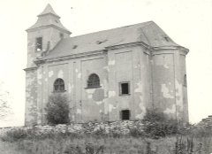 historické foto kostela