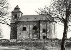 historické foto kostela