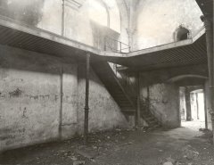 historické foto interiéru kostela