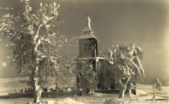 historické foto kostela