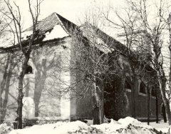 kostel před demolicí
