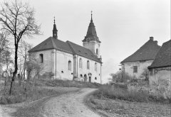 historické foto kostela