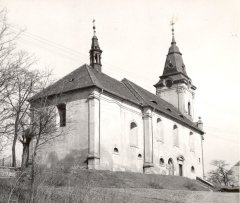 historické foto kostela