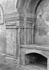 detail fasády kostela