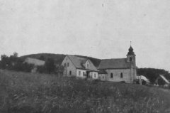 historické foto kostela