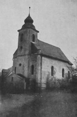historické foto kostela