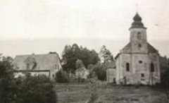 historické foto kostela