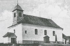 historické foto kostela