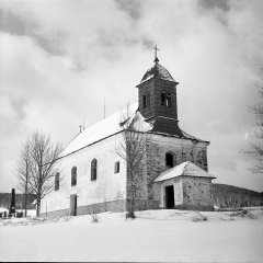 historické foto kostela