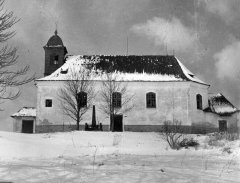 historické foto kostela