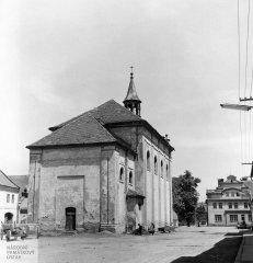 historické foto kostela