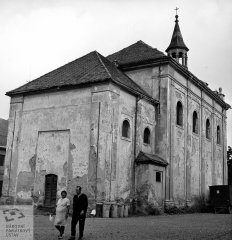 kostel před zbořením