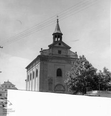 historické foto kostela