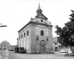 kostel před zbořením