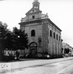 historické foto kostela
