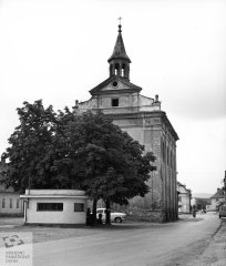 kostel před zbořením
